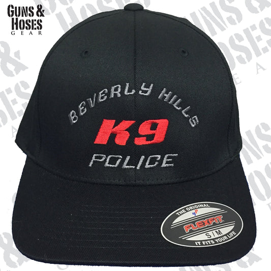 Beverly Hills PD K-9 Hat (Flexfit), Beverly Hills Police, Official K9 Hat, Police Hat, Official K9