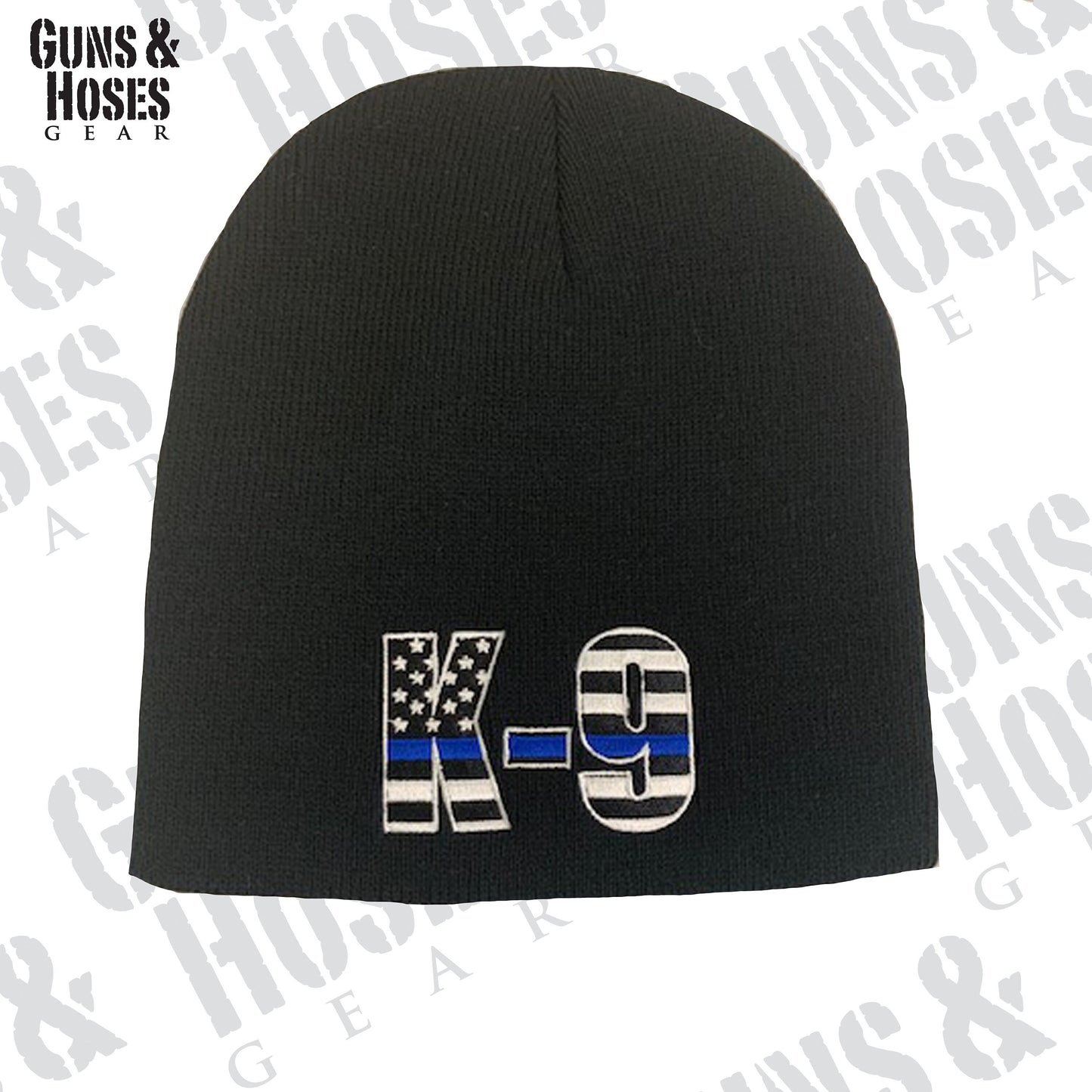 K-9 Beanie, Police Beanie, Police K9, Thin Blue Line