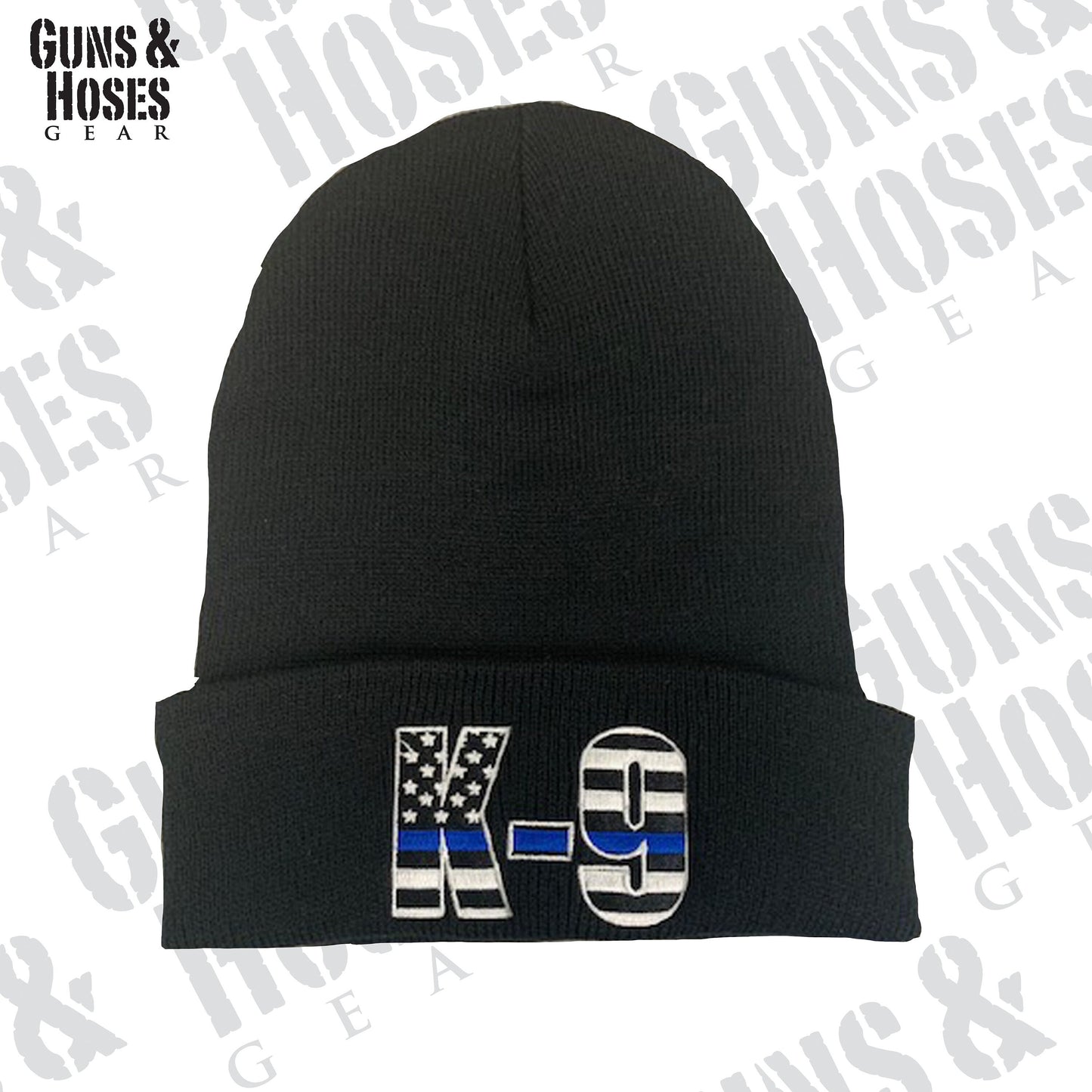 K-9 Beanie, Police Beanie, Police K9, Thin Blue Line